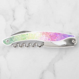 Tire-bouchon Drapeau de Fierté Genderdoe Abstrait Boho Trippy