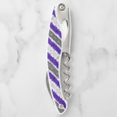 Tire-bouchon Drapeau de fierté Greygender Boho Géométrique Mod (Dos)