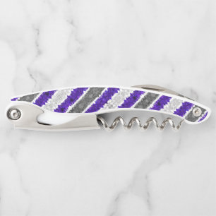 Tire-bouchon Drapeau de fierté Greygender Boho Géométrique Mod