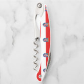 Tire-bouchon Drapeau de Hesse Waiter's Corkvis (Devant)