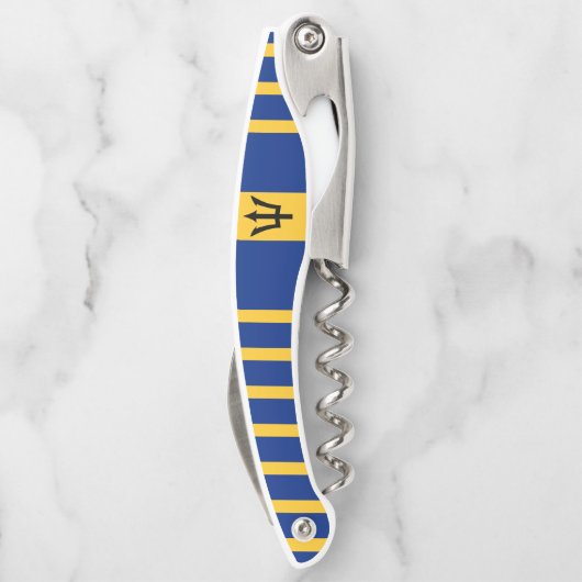 Tire-bouchon Drapeau de la Barbade (Dos)