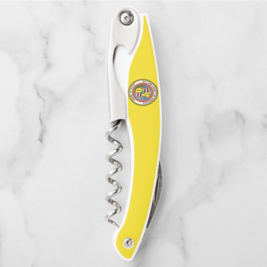 Tire-bouchon Drapeau de la ville d'Honolulu, Hawaii Waiter's Co (Devant)