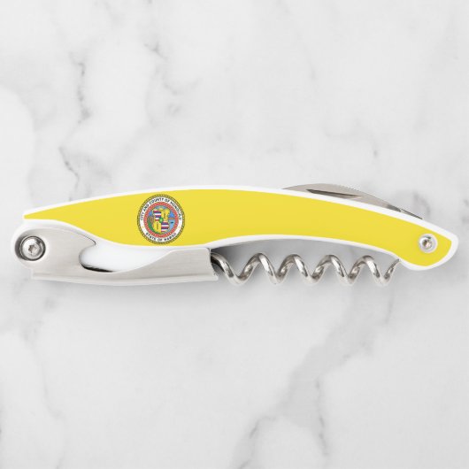 Tire-bouchon Drapeau de la ville d'Honolulu, Hawaii Waiter's Co (Devant)