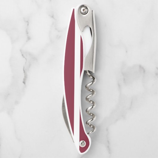 Tire-bouchon Drapeau de Lettonie (Dos)