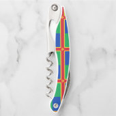 Tire-bouchon Drapeau de Lincolnshire Waiter's Corkvis (Devant)