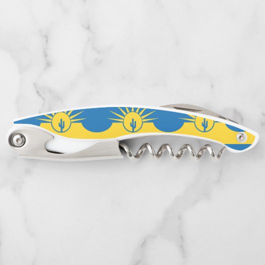 Tire-bouchon Drapeau de Mesa, Arizona Waiter's Corkvis (Devant)