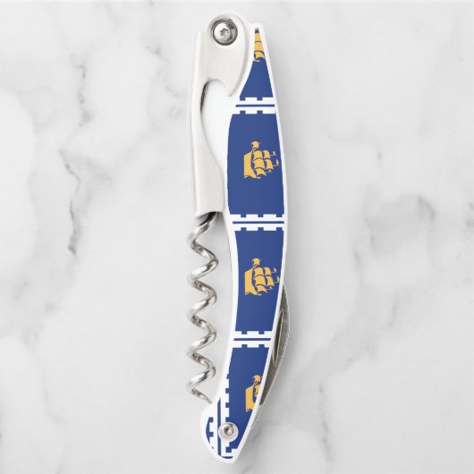 Tire-bouchon Drapeau de Québec (Devant)