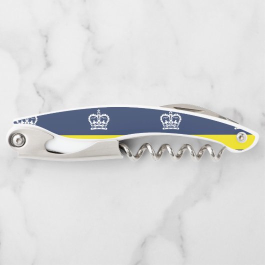 Tire-bouchon Drapeau de Regina (Saskatchewan) Vis-bouchon de la (Devant)