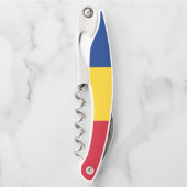 Tire-bouchon Drapeau de Roumanie (Devant)