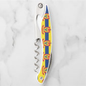 Tire-bouchon Drapeau de St Paul, Minnesota Waiter's Corkvis (Devant)