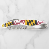 Tire-bouchon Drapeau d'état du Maryland (Dos)