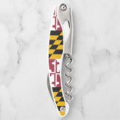 Tire-bouchon Drapeau d'état du Maryland (Dos)