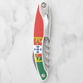 Tire-bouchon Drapeau du Portugal (Dos)