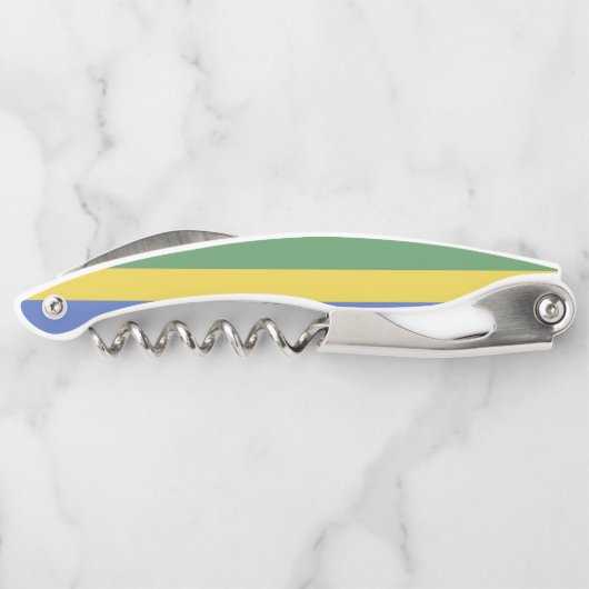 Tire-bouchon Drapeau Gabon (Dos)