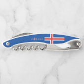 Tire-bouchon Drapeau islandais (Dos)