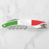 Tire-bouchon Drapeau italien (Dos)