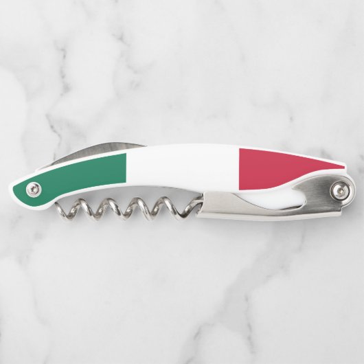 Tire-bouchon Drapeau italien (Dos)