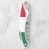 Tire-bouchon Drapeau italien (Dos)