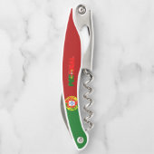 Tire-bouchon Drapeau portugais (Dos)