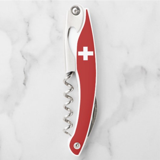 Tire-bouchon Drapeau suisse (Devant)