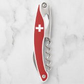 Tire-bouchon Drapeau suisse (Dos)