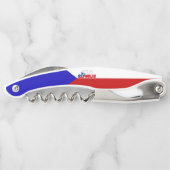 Tire-bouchon Drapeau tchèque (Dos)
