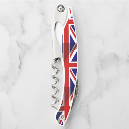 Tire-bouchon Drapeau Union Jack de l'ombre (Devant)