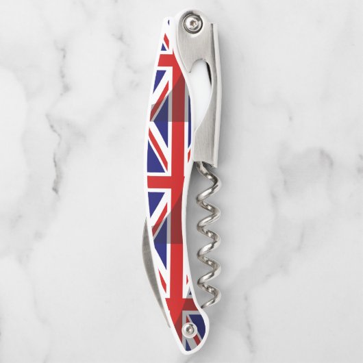 Tire-bouchon Drapeau Union Jack de l'ombre (Dos)