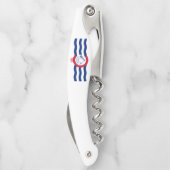 Tire-bouchon Drapeau urbain de Cincinnati (Ohio) (Dos)