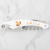 Tire-bouchon Drôle Canard Joué Wink - Joyeux sourire (Devant)