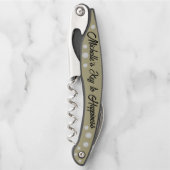 Tire-bouchon Drôle nom tire-bouchon, clé du bonheur (Devant)