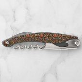 Tire-bouchon Énigmatique noir "Rêve aztèque" (Dos)