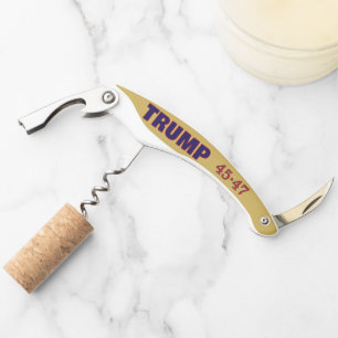 Tire-bouchon Entreprise ou nom, Trump 45-47 Gold 3-en-1 Waiter'