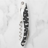 Tire-bouchon Fantômes d'Halloween foncé (Devant)