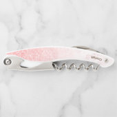 Tire-bouchon Faux marbre & parties scintillant ombre (Devant)