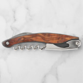 Tire-bouchon Faux noix (grains de bois) (Dos)