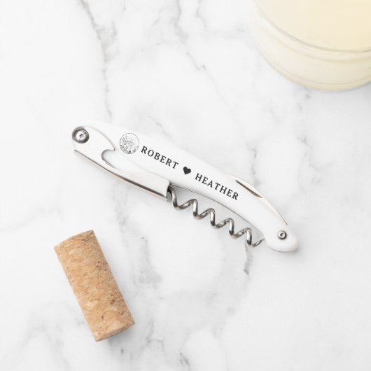 Tire-bouchon Fête des mariées occidentale du désert Mariage per (Devant)