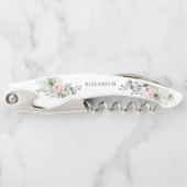 Tire-bouchon Fête des mariées rose vif (Devant)