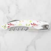 Tire-bouchon Feuilles d'automne colorées aux tons chauds (Dos)