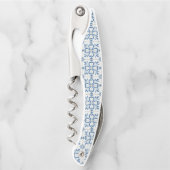 Tire-bouchon Feuilles saints de Noël et pétales de fleurs (Devant)