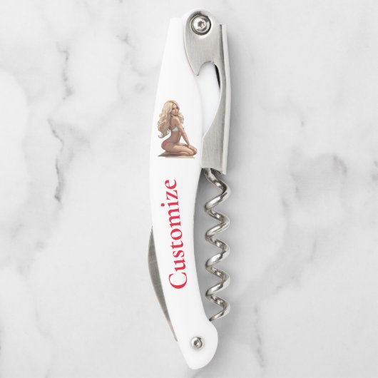 Tire-bouchon Fille de plage de Bikini Thunder_Cove (Dos)