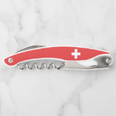 Tire-bouchon Flag of Switzerland - Suisse - Suisse - Svizzera (Dos)