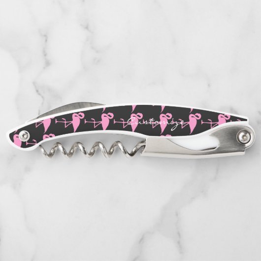 Tire-bouchon Flamant rose rose Thunder_Cove (Dos)
