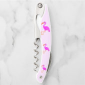 Tire-bouchon Flamants roses mignons - Joyeux (Devant)