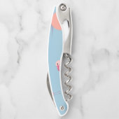 TIRE-BOUCHON FLAMANTS ROSES MOTIF 1 (Dos)