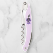 Tire-bouchon Fleur d'orchidées pourpres, (Devant)