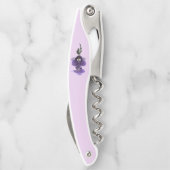 Tire-bouchon Fleur d'orchidées pourpres, (Dos)