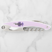 Tire-bouchon Fleur d'orchidées pourpres, (Devant)