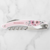 Tire-bouchon Fleurs aquarelles (Dos)