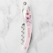 Tire-bouchon Fleurs aquarelles (Devant)